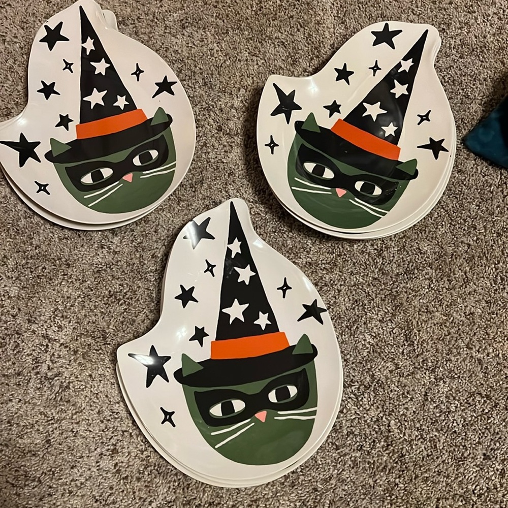 Set 12 dinner plates. New.
